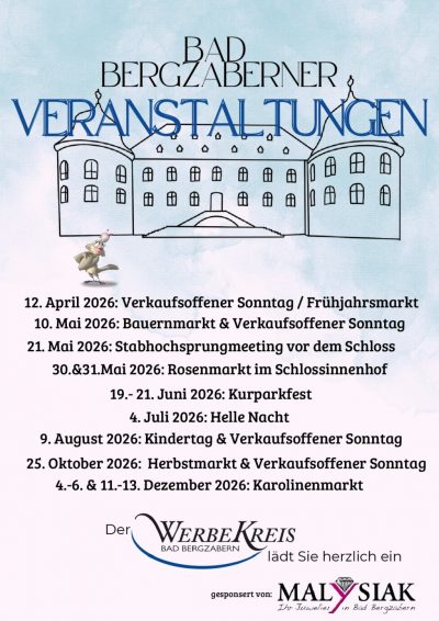 Veranstaltungen 2026